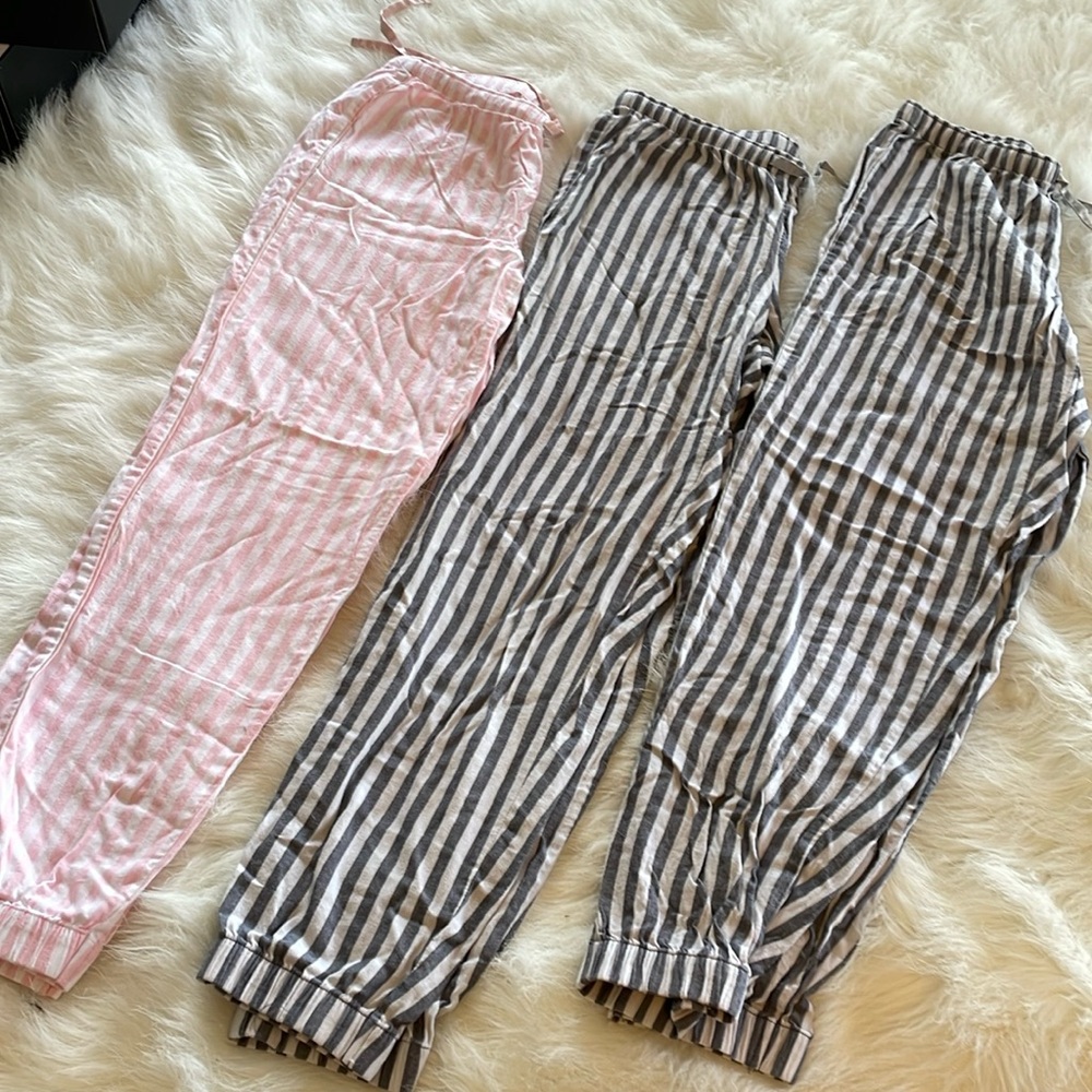 3 pairs victorias secret sleep joggers